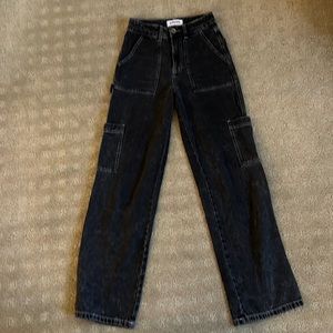 ❤️ 3 for $15.  RSQ size 23 black distressed denim jeans.